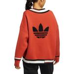 Женский свитер Adidas Originals, оранжевый - фото 3