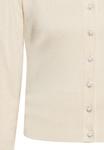 Вязаный кардиган NAEMI, песочный - фото 2