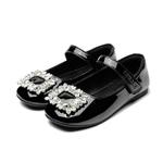 Детские кожаные туфли Детские низкие Belle, черный - фото 15