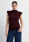 Блуза adL Blouse, Claret Red/Red - фото