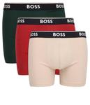 Трусы 3 шт. Boss, зеленый - фото