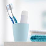 2 шт. Чашка для зубной щетки Ванная комната Чашка для зубной щетки Unique Bargains, цвет Deep Blue - фото 4