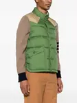 Дутый жилет Veny Moncler Grenoble, зеленый - фото 3