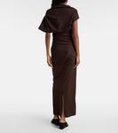 Флоп шерстяное макси-платье Entire Studios, Toffee - фото 3