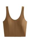 Топ OYSHO EVERMOVE, Brown - фото 7