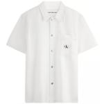 Calvin Klein Рубашка мужская белая деним - фото