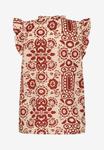 Блуза Noa Noa Blouse, Print Rose/Brown/Red - фото 4