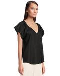 Топ Tommy Bahama Coastalina V-neck Flutter Top, черный - фото 2