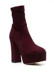 Ботильоны на платформе Stuart Weitzman, красный - фото 2