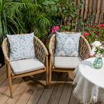 Наволочка Paco Home Cuscino 2 er Set, серый - фото 2