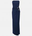 Платье Эмма с драпировкой и корсетом Simkhai, Midnight - фото