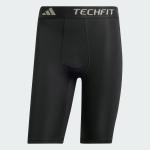 Компрессионные шорты для тренировок TECHFIT Adidas, цвет Black - фото 3