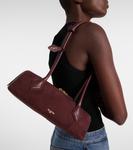 Le Teckel Small кожаная сумка через плечо Alaïa, Rouge Grenat - фото 2