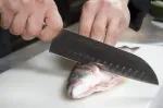 Нож Santoku Arcos, 18 см, черный - фото 7