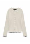 Кардиган Vero Moda Cardigan, Birch/Off-White - фото 5