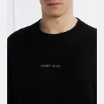 Свитер обычного кроя Tommy Hilfiger, черный - фото 3