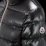 Детская пуховая куртка Moncler, черная - фото 7