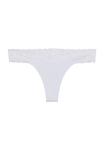 Стринги Bella, кружевные, женские Manguun, белый - фото