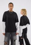 Топ YOURTURN UNISEX, Washed Black/Egret/Black - фото 4
