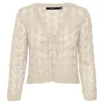 Кардиган Vero Moda Newverena 3/4, бежевый - фото 3