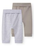 Тканевые брюки TWO SOON Regular Pants, цвет beige/mottled grey - фото 3