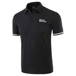 Футболка поло мужская ALPINT MOUNTAIN, павлиний синий - фото