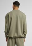 Толстовка Urban Classics SCUBA ZIP POCKET CREW, Palegreen/Green - фото 3