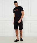 Шорты мужские Guess Jeans хлопковые на кулиске, черный - фото 2