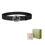 Мужской ремень Gucci, черный - фото 7