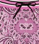 Шорты-банданы из хлопка и кашемира Amiri, розовый - фото 2