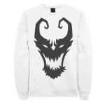 Мужской флис с логотипом Venom и комиксами Marvel - фото