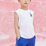 Детские майки и топы MLB, белый - фото 5