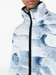 Куртка Salt с абстрактным принтом Bonsai, синий - фото 5