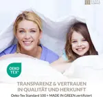 Простыня на резинке из плотного джерси 130x200 петролеум Carpe Sonno - фото 5