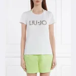 Футболка стандартного кроя Liu Jo, белый - фото