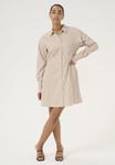 Платье-рубашка Kaffe, серый - фото