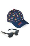 Бейсболка и солнцезащитные очки Aop Paw Patrol, синий - фото 2