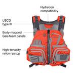 Персональное плавсредство «Левиафан» мужское Kokatat, оранжевый - фото