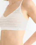 Пуш-ап бюстгальтер с плоским кружевом Sloggi, белый - фото 3
