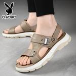 Пляжные сандалии мужские Playboy, серый - фото 6