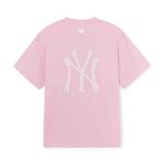MLB Футболка Monogram Big Lu FW25 Unisex Pink - фото 2