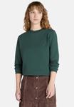 Толстовка Timberland BRUSHED BACK CREW, Dark Green - фото