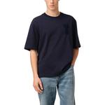 Футболка Ami Paris с короткими рукавами AMIPARIS, синий - фото 5