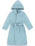 Халат normani, светло-синий - фото