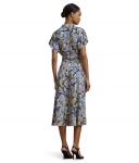 Платье Lauren Ralph Lauren Fratillio-Short, синий мульти - фото 2