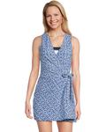 Комбинезон Tommy Bahama Terrazzo Tile Wrap Romper, цвет Palace Blue - фото