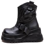 MATA Черные женские ботильоны, цвет Black - фото