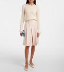 Кожаные балетки Trompette Ball Roger Vivier, Cire - фото 3