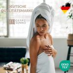 Банное полотенце Carpe Sonno бордо, 70/140 см - фото 6