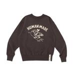 Свитшот FW25 Unisex HUMAN MADE, Charcoal - фото